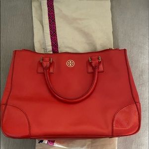 Tory Burch Brunt Orange handbag